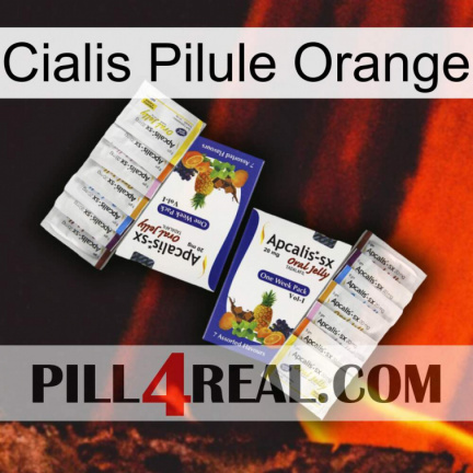 Cialis Orange Pill 12